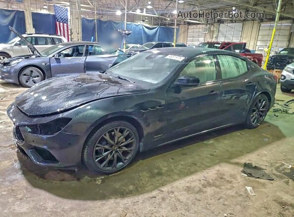 ZAM57YTS3M1362154 2021 MASERATI GHIBLI Черный Передняя левая четверть