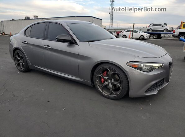 ZARFAMAN1K7608649 2019 ALFA ROMEO GIULIA Угольный Вид наклейки с VIN-кодом