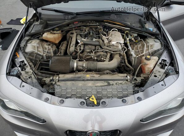 ZARFAMAN1K7608649 2019 ALFA ROMEO GIULIA Угольный Вид задней части салона