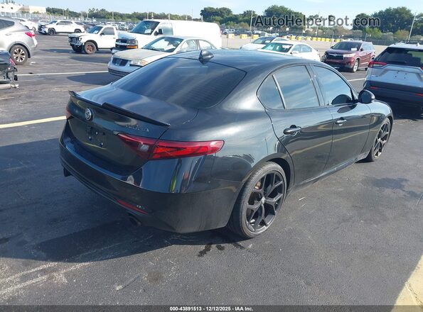 ZARFAMAN2L7634985 2020 ALFA ROMEO GIULIA Черный Задняя правая четверть
