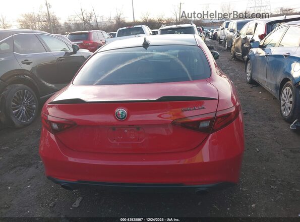 ZARFAMAN6K7622286 2019 ALFA ROMEO GIULIA Red 