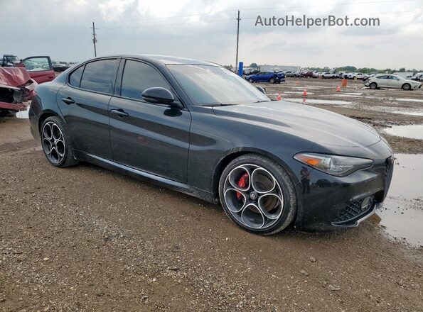 ZARFAMBN0P7666869 2023 ALFA ROMEO GIULIA Black Առջևի աջ