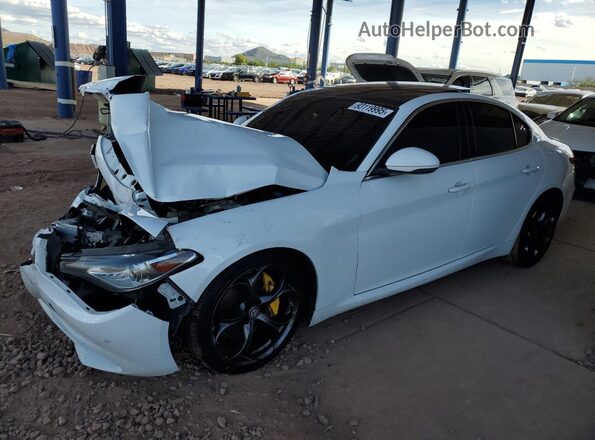 ZARFAMBN2K7598079 2019 ALFA ROMEO GIULIA White Передня ліва чверть