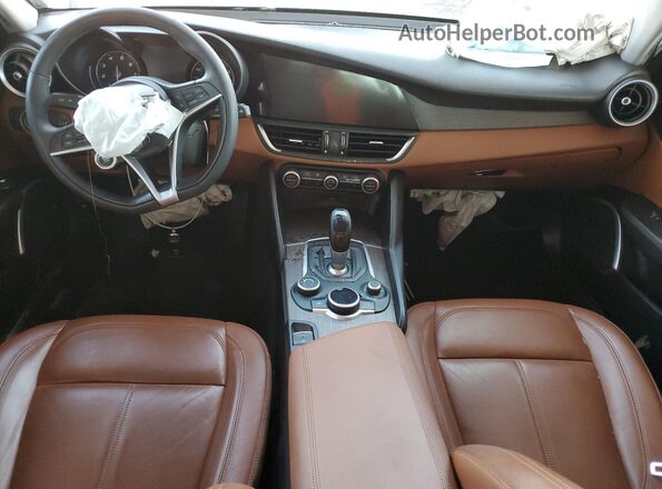 ZARFAMBN2K7598079 2019 ALFA ROMEO GIULIA White Вид панелі приладів