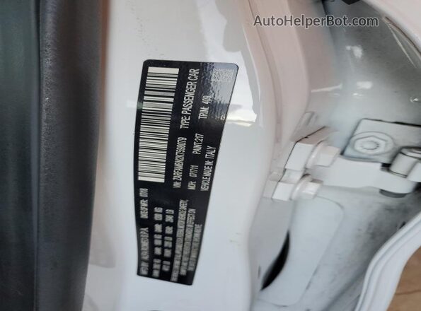 ZARFAMBN2K7598079 2019 ALFA ROMEO GIULIA White Вид наклейки з VIN-кодом