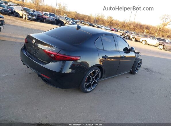 ZARFAMBN6P7667847 2023 ALFA ROMEO GIULIA Черный Задняя правая четверть