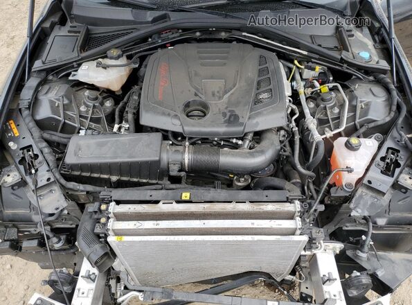 ZARFAMBN7N7653467 2022 ALFA ROMEO GIULIA Черный Вид задней части салона