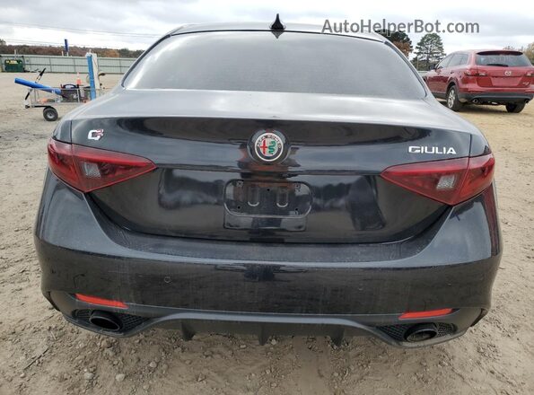 ZARFAMBN7N7653467 2022 ALFA ROMEO GIULIA Черный Вид сзади