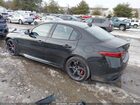 2021 Alfa Romeo Giulia Quadrifoglio Rwd Черный vin: ZARFAMEV0M7648976