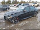 2021 Alfa Romeo Giulia Quadrifoglio Rwd Черный vin: ZARFAMEV0M7648976