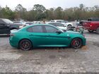 2024 Alfa Romeo Giulia Quadrifoglio Rwd Зеленый vin: ZARFAMEVXR7690627