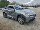 2018 Alfa Romeo Stelvio Ti Gray vin: ZASFAKBN6J7C01591