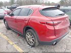 2018 Alfa Romeo Stelvio Ti Lusso Awd Red vin: ZASFAKRN2J7C23240