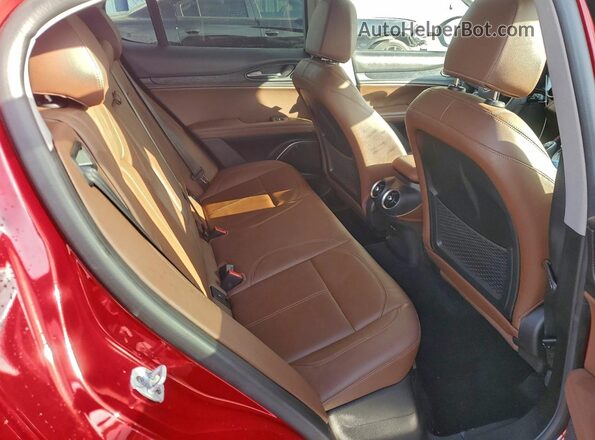 ZASPAJAN5M7C99890 2021 ALFA ROMEO STELVIO Red უკანა სალონის ხედი