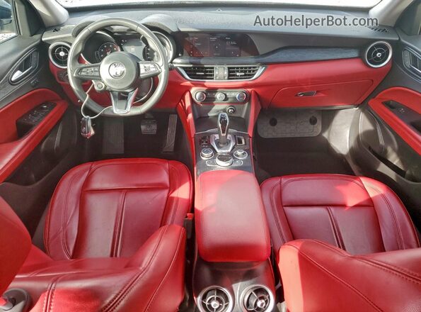 ZASPAJAN8M7C99446 2021 ALFA ROMEO STELVIO Белый Вид панели приборов