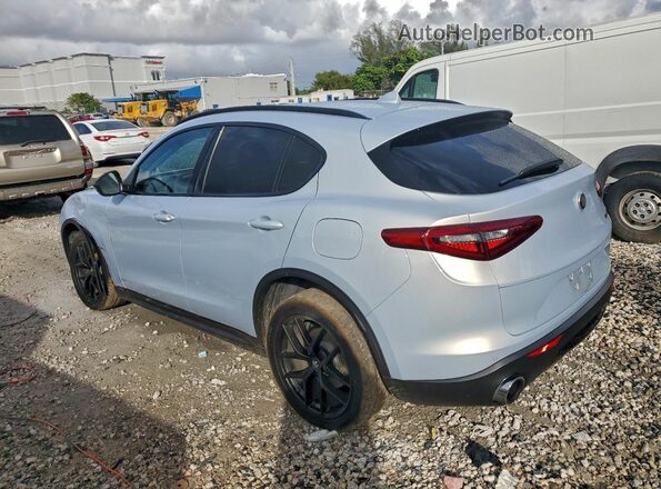 ZASPAJAN8M7C99446 2021 ALFA ROMEO STELVIO Белый Задняя левая четверть