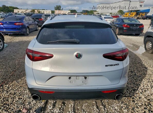 ZASPAJAN8M7C99446 2021 ALFA ROMEO STELVIO Белый Вид сзади