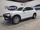 2019 Alfa Romeo Stelvio White vin: ZASPAJAN9K7C40953