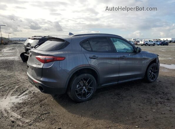 ZASPAJANXM7D09099 2021 ALFA ROMEO STELVIO Gray უკანა მარჯვენა