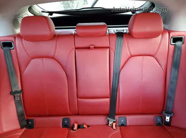 ZASPAJANXM7D09099 2021 ALFA ROMEO STELVIO Gray უკანა სავარძლების ხედი
