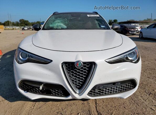 ZASPAKAN0K7C50972 2019 ALFA ROMEO STELVIO Белый Вид спереди