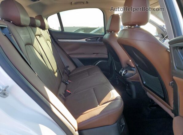 ZASPAKAN0K7C50972 2019 ALFA ROMEO STELVIO Белый Вид задних сидений