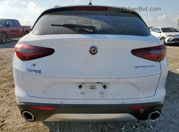 ZASPAKAN0K7C50972 2019 ALFA ROMEO STELVIO Белый Вид сзади