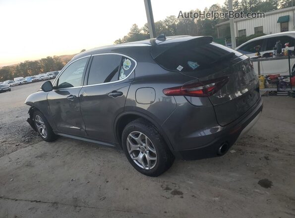 ZASPAKAN3M7D08284 2021 ALFA ROMEO STELVIO Gray უკანა მარცხენა