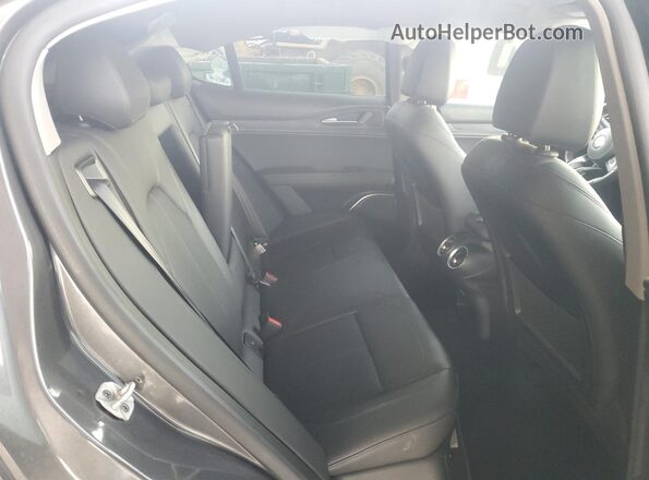 ZASPAKAN3M7D08284 2021 ALFA ROMEO STELVIO Gray უკანა სავარძლების ხედი