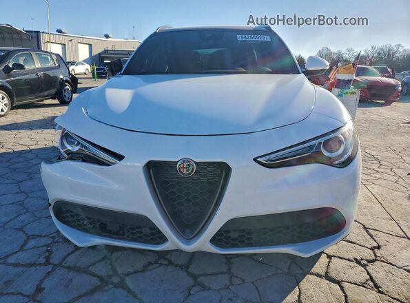 ZASPAKAN8N7D33649 2022 ALFA ROMEO STELVIO Белый Вид спереди