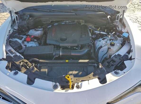 ZASPAKAN8N7D33649 2022 ALFA ROMEO STELVIO Белый Вид подкапотного пространства