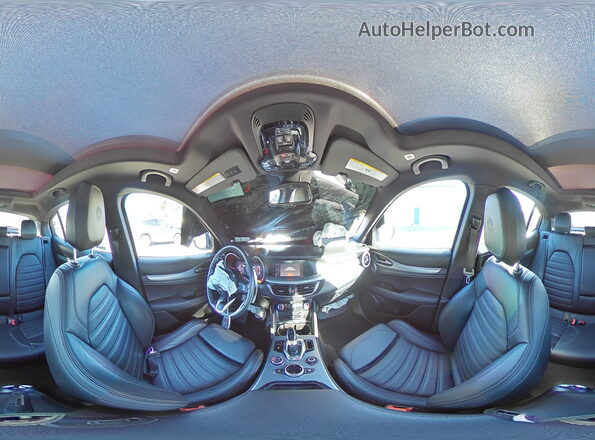 ZASPAKBN1R7D82860 2024 ALFA ROMEO STELVIO Красный Панорамный вид салона 360°