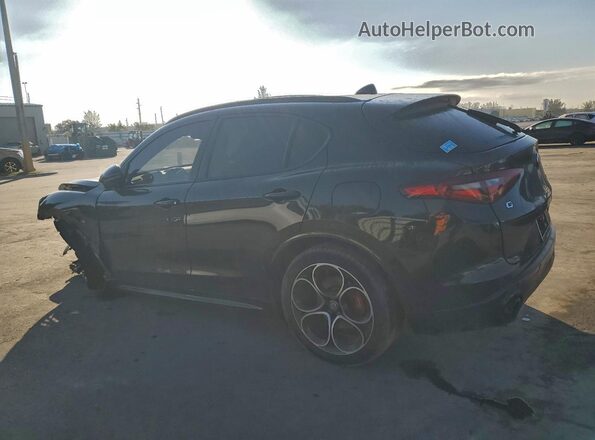 ZASPAKBN2M7D01115 2021 ALFA ROMEO STELVIO Black Rear left