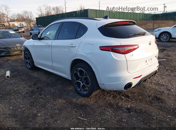 ZASPAKBN2M7D14768 2021 ALFA ROMEO STELVIO Белый Задняя левая четверть