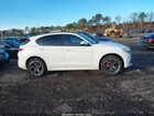 2021 Alfa Romeo Stelvio Ti Sport Awd Белый vin: ZASPAKBN2M7D14768