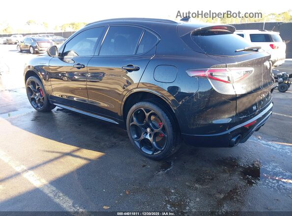 ZASPAKBN2R7D72600 2024 ALFA ROMEO STELVIO Черный Задняя левая четверть