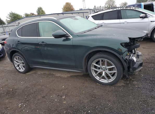 ZASPAKBN4K7C39908 2019 ALFA ROMEO STELVIO Green Przód prawy