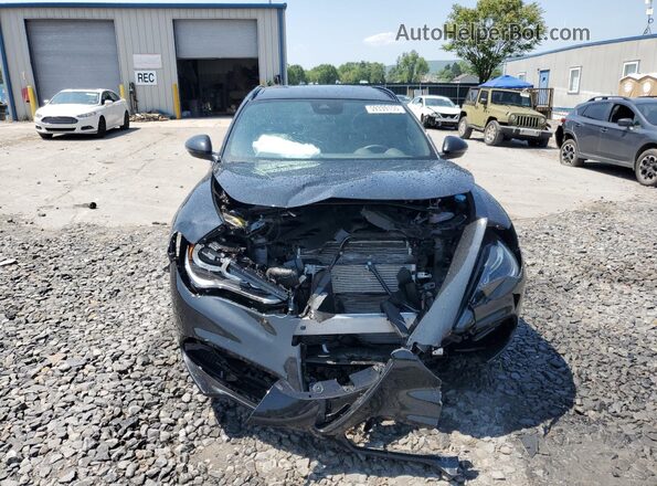 ZASPAKBN4R7D73666 2024 ALFA ROMEO STELVIO Черный Вид спереди