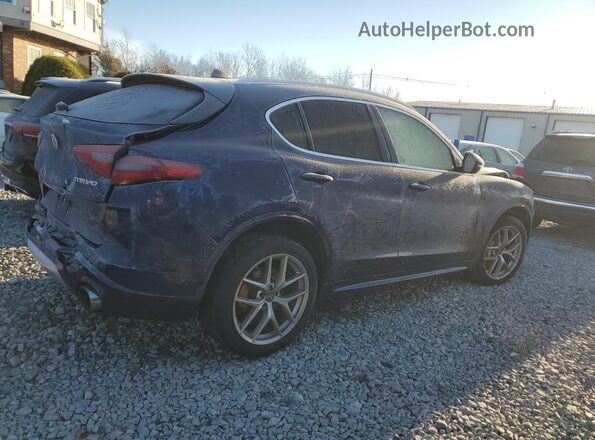 ZASPAKBN5M7D20161 2021 ALFA ROMEO STELVIO Blue უკანა მარჯვენა