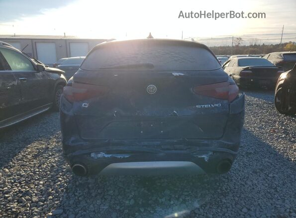 ZASPAKBN5M7D20161 2021 ALFA ROMEO STELVIO Blue უკანა ხედი
