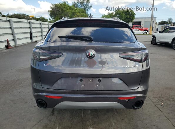 ZASPAKBN5R7D80531 2024 ALFA ROMEO STELVIO Gray Вид ззаду
