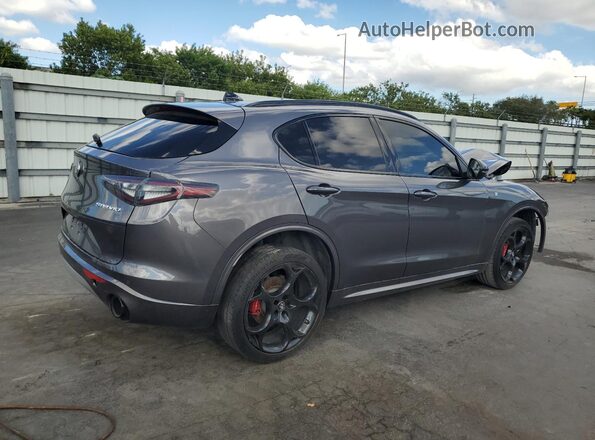 ZASPAKBN5R7D80531 2024 ALFA ROMEO STELVIO Gray Задня права чверть