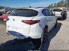 2021 Alfa Romeo Stelvio Ti Sport Awd Белый vin: ZASPAKBN6M7D01084