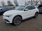 2022 Alfa Romeo Stelvio Ti White vin: ZASPAKBN7N7D31549