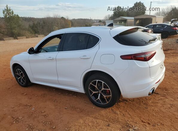 ZASPAKBN8M7D11762 2021 ALFA ROMEO STELVIO White Rear left