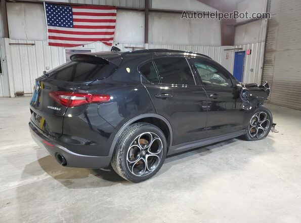 ZASPAKBN8P7D58939 2023 ALFA ROMEO STELVIO Black Tył prawy