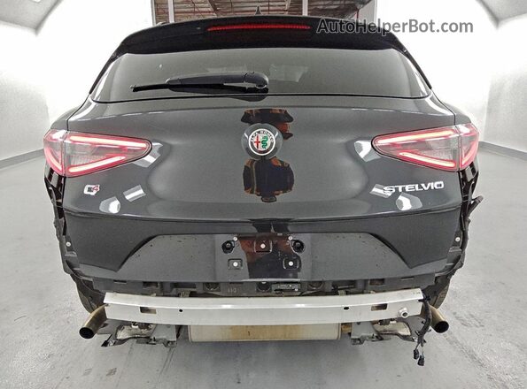 ZASPAKBN9R7D75123 2024 ALFA ROMEO STELVIO Черный Вид сзади