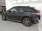 2024 Alfa Romeo Stelvio Ti Черный vin: ZASPAKBN9R7D75123 Damage: Left Qtr Panel Cladding, Missing, Replacement Required