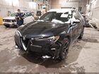 2022 Alfa Romeo Stelvio Ti Awd Black vin: ZASPAKBNXN7D31996