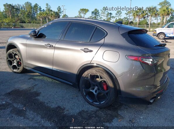 ZASPAKBNXR7D75924 2024 ALFA ROMEO STELVIO Серый Задняя левая четверть